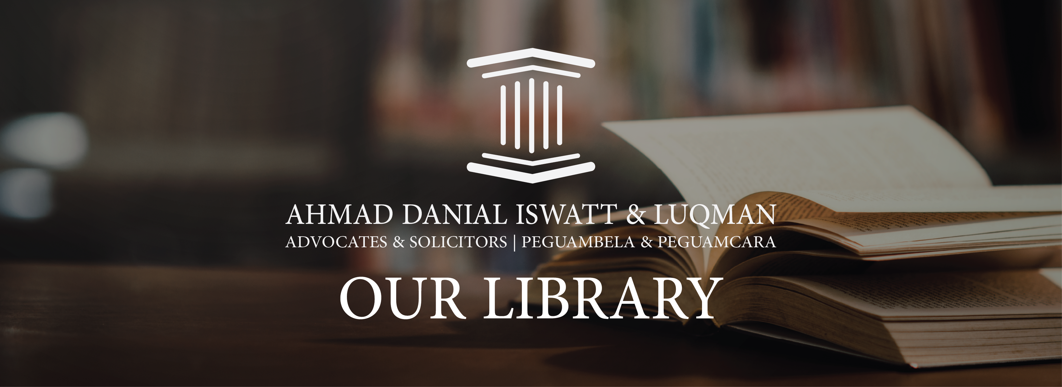 our library banner